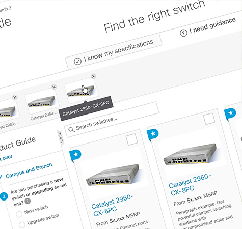 Cisco.com - Product Findability